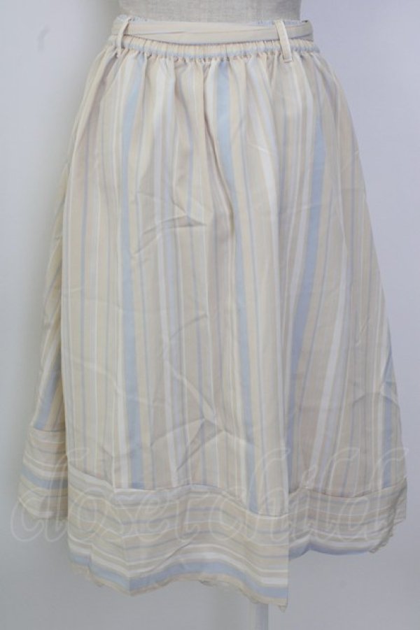 画像2: axes femme / ストライプスカート M イエロー T-26-02-02-017-AX-SK-SA-ZT (2)