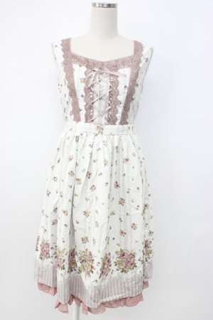 画像: axes femme / ロマンティックプリントワンピース M キナリ T-26-02-03-021-0-OP-SA-ZT