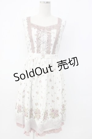 画像: axes femme / ロマンティックプリントワンピース M キナリ T-26-02-03-021-0-OP-SA-ZT