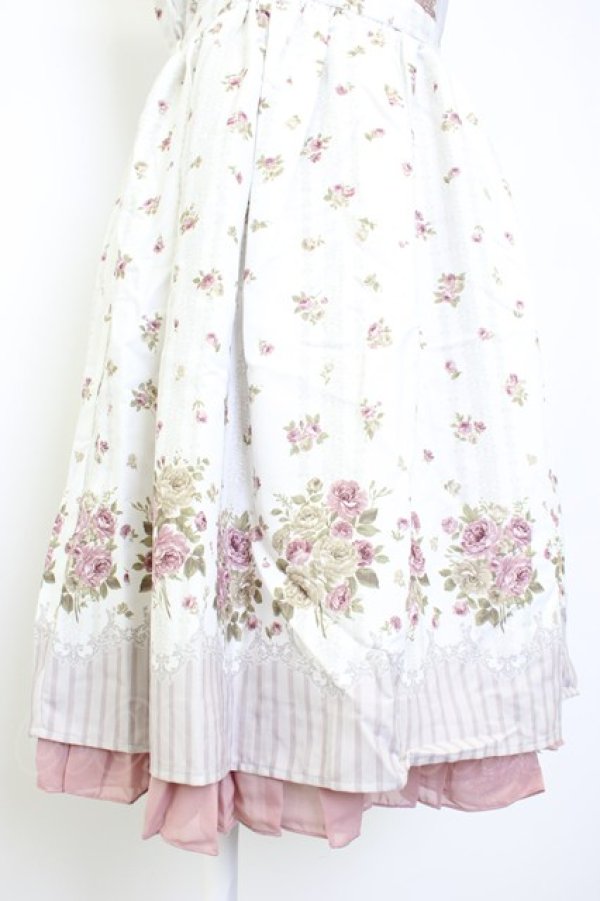 画像4: axes femme / ロマンティックプリントワンピース M キナリ T-26-02-03-021-0-OP-SA-ZT (4)