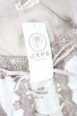 画像5: axes femme / ロマンティックプリントワンピース M キナリ T-26-02-03-021-0-OP-SA-ZT (5)