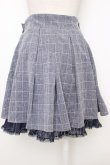 画像2: Secret Honey / チェックリボンスカート  ネイビーＸ白チェック T-26-02-03-027-CA-SK-SA-ZT (2)