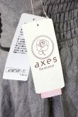 画像5: axes femme POETIQUE / デニム風コルセットスカート M ブラック T-26-02-03-029-AX-PA-SA-ZT (5)