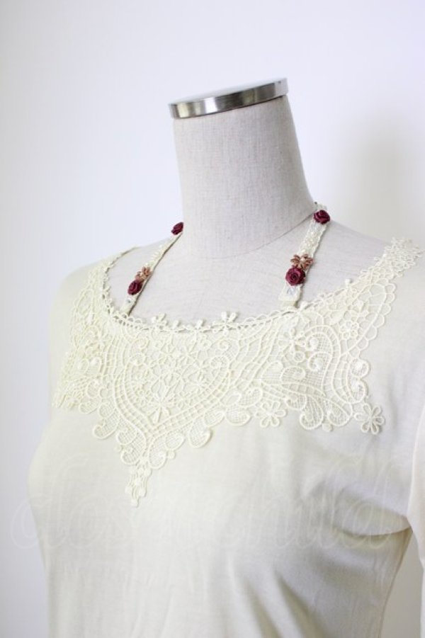 画像3: axes femme / クロスストラップインナー M キナリ T-26-02-03-006-AX-TO-SA-ZT (3)