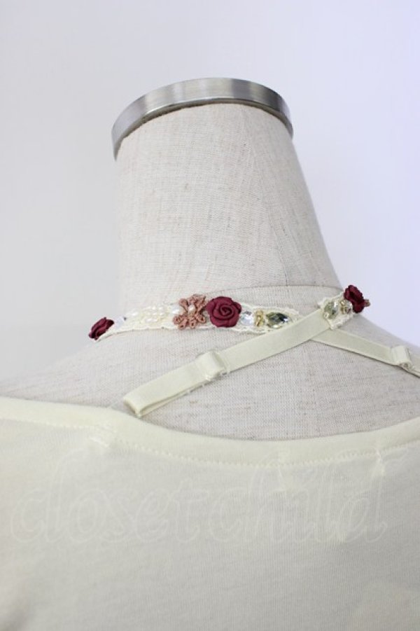 画像4: axes femme / クロスストラップインナー M キナリ T-26-02-03-006-AX-TO-SA-ZT (4)