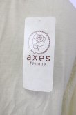 画像5: axes femme / クロスストラップインナー M キナリ T-26-02-03-006-AX-TO-SA-ZT (5)