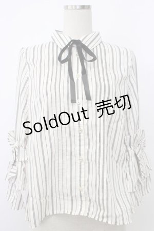 画像: axes femme POETIQUE / ボリューム袖ブラウス M キナリ T-26-02-03-002-AX-BL-SA-ZT