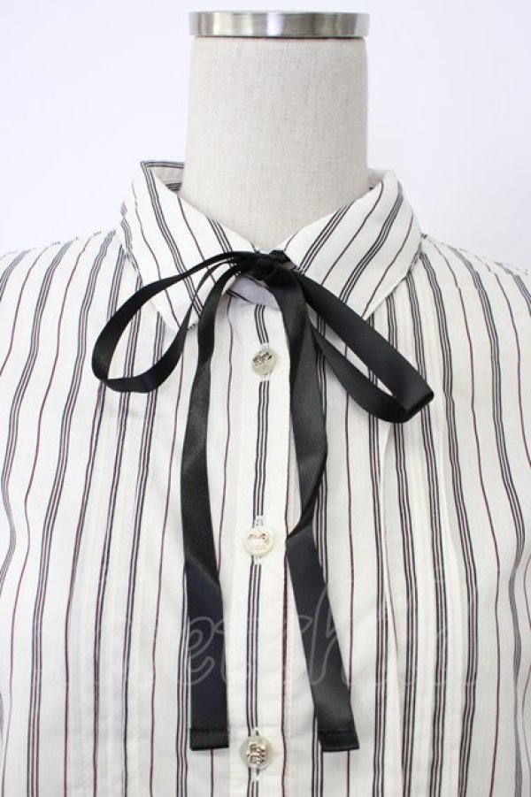 画像3: axes femme POETIQUE / ボリューム袖ブラウス M キナリ T-26-02-03-002-AX-BL-SA-ZT (3)