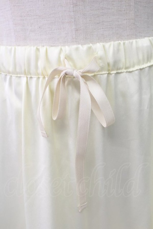 画像4: axes femme kawaii / レースフリルミディペチスカート M キナリ T-26-02-04-020-AX-SK-SA-ZT (4)