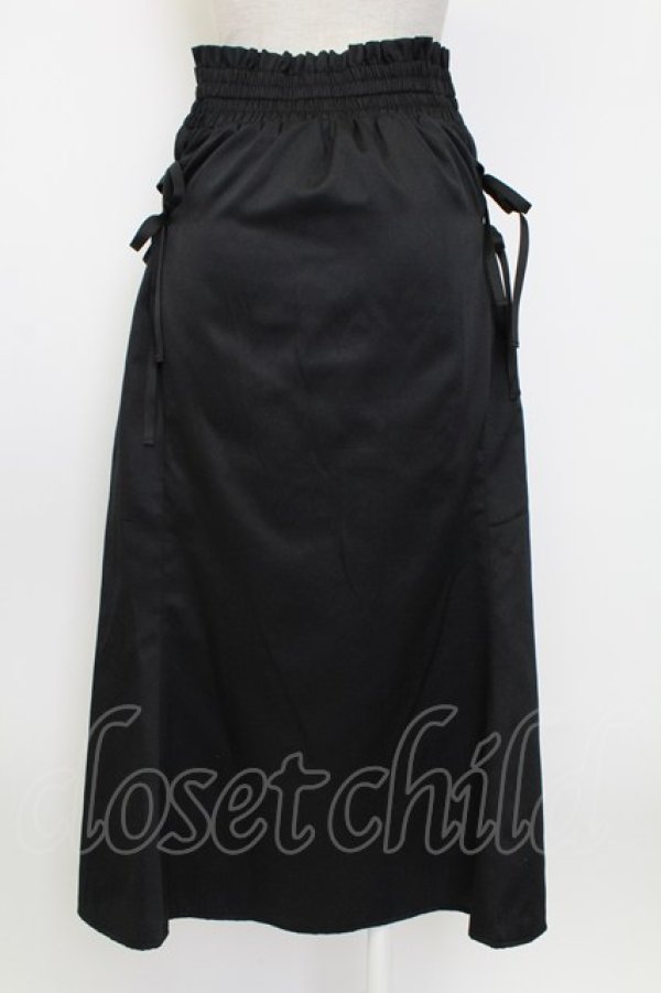 画像2: axes femme / ウエストゴムマーメイドスカート  黒 T-26-02-04-024-AX-SK-SA-ZT (2)