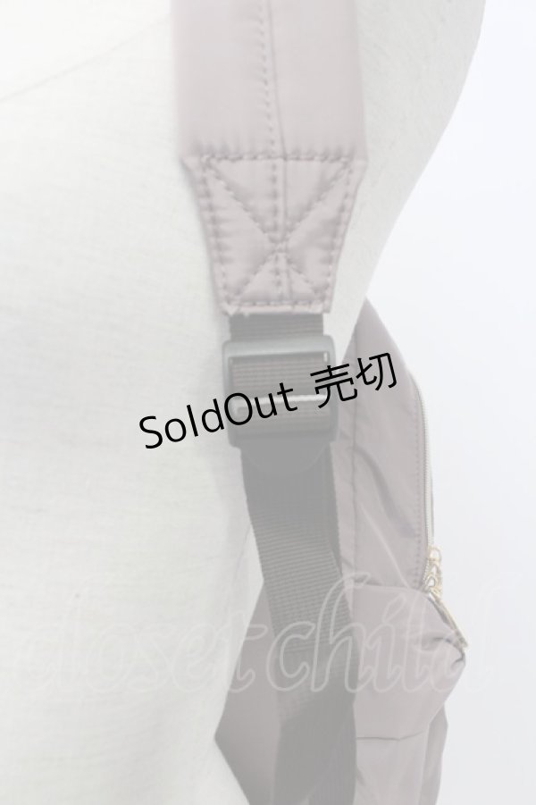 画像7: m petit by misako / AMリボンチャームツキリュック  濃紫 T-26-02-04-029-LO-BG-SA-ZT (7)