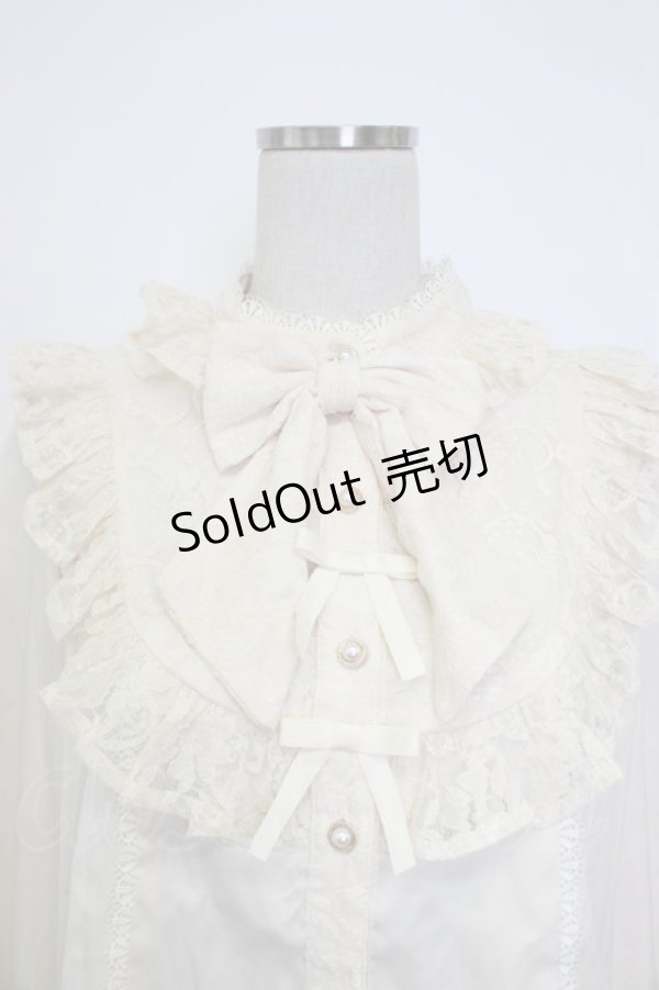 画像4: axes femme kawaii / ロココ姫袖ブラウス  アイボリー T-26-02-04-001-AX-BL-SA-ZT579 (4)