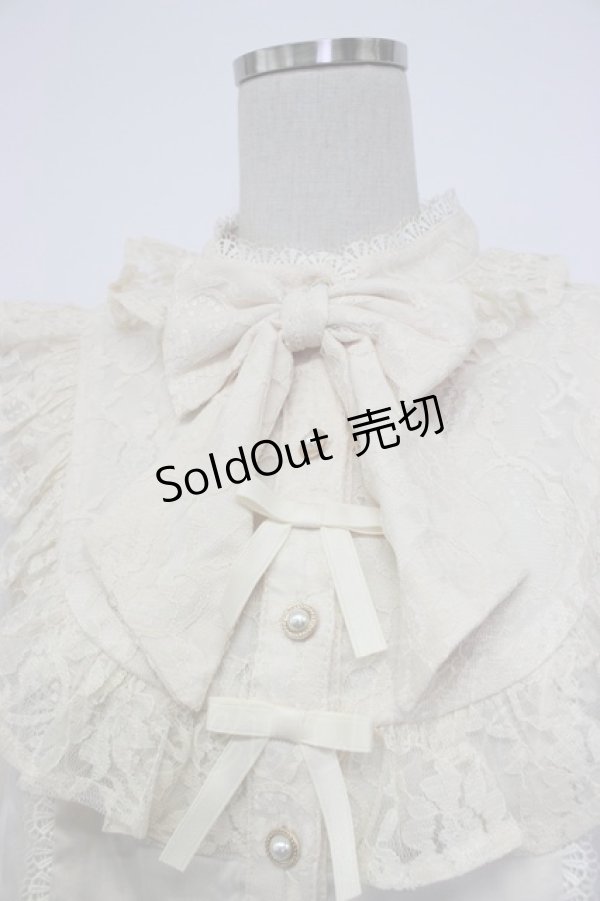 画像5: axes femme kawaii / ロココ姫袖ブラウス  アイボリー T-26-02-04-001-AX-BL-SA-ZT579 (5)