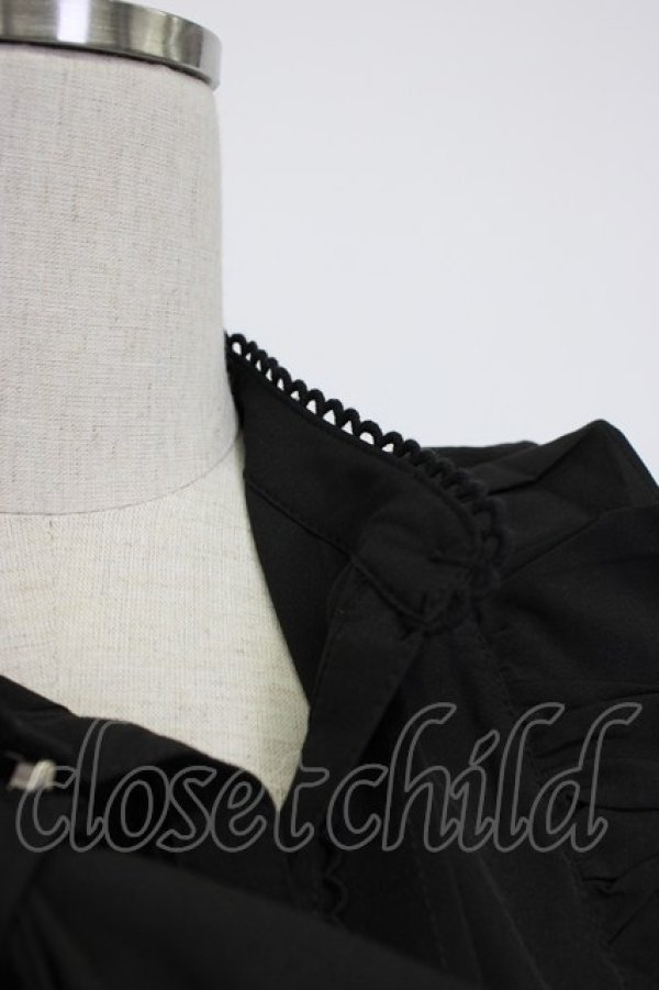 画像6: axes femme POETIQUE / ビッグリボンブラウス  黒 T-26-02-04-012-AX-BL-SA-ZT (6)