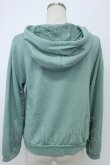 画像2: axes femme / 刺繍入りパーカー M グリーン T-26-02-05-021-AX-TO-SA-ZT (2)