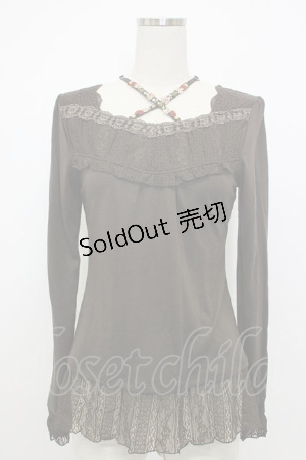 画像1: axes femme / バラストラップインナープルオーバー M ブラウン T-26-02-05-022-AX-TO-SA-ZT (1)