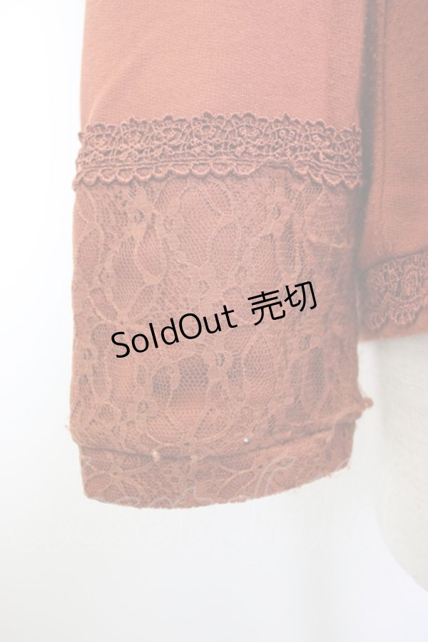 画像5: axes femme / 刺繍パーカー M オレンジ T-26-02-05-024-AX-TO-SA-ZT (5)