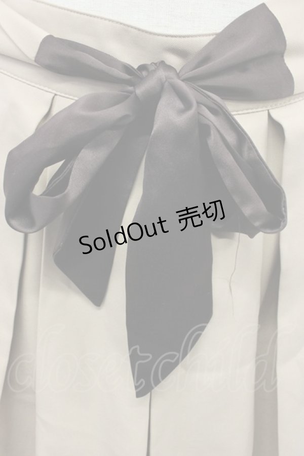 画像3: axes femme / 裾レースプリーツキュロット M ベージュ T-26-02-05-027-AX-PA-SA-ZT594 (3)