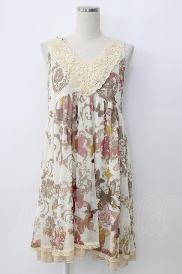 画像1: axes femme / リバイバルチュニック M ベージュ T-26-02-05-010-AX-OP-SA-ZT (1)