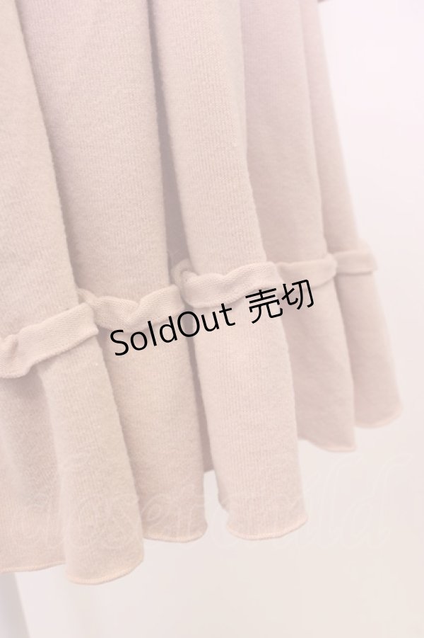 画像5: axes femme / ベロアリボンニットワンピース M ピンク T-26-02-05-017-AX-OP-SA-ZT594 (5)