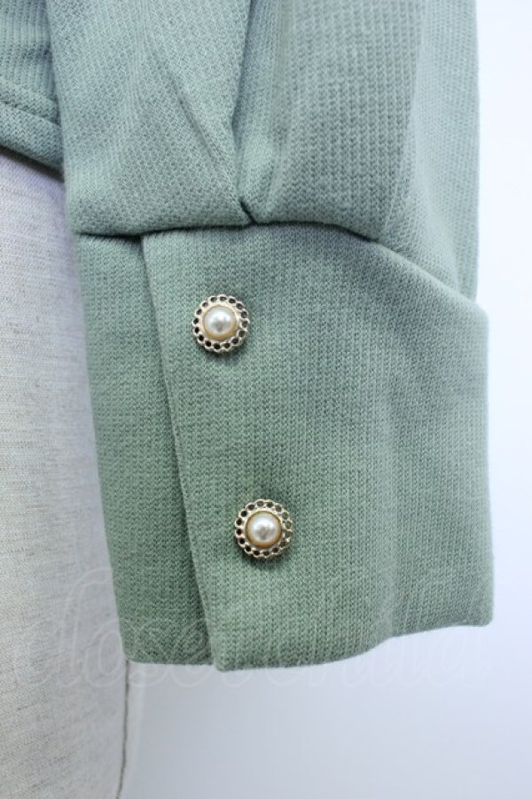 画像4: axes femme / アシンメトリーデザインプルオーバー M グリーン T-26-02-05-020-AX-TO-SA-ZT (4)