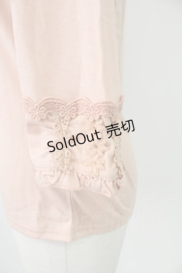 画像3: axes femme / コットンレースインナープルオーバー M アワピンク T-26-02-07-003-AX-TO-SA-ZT582 (3)