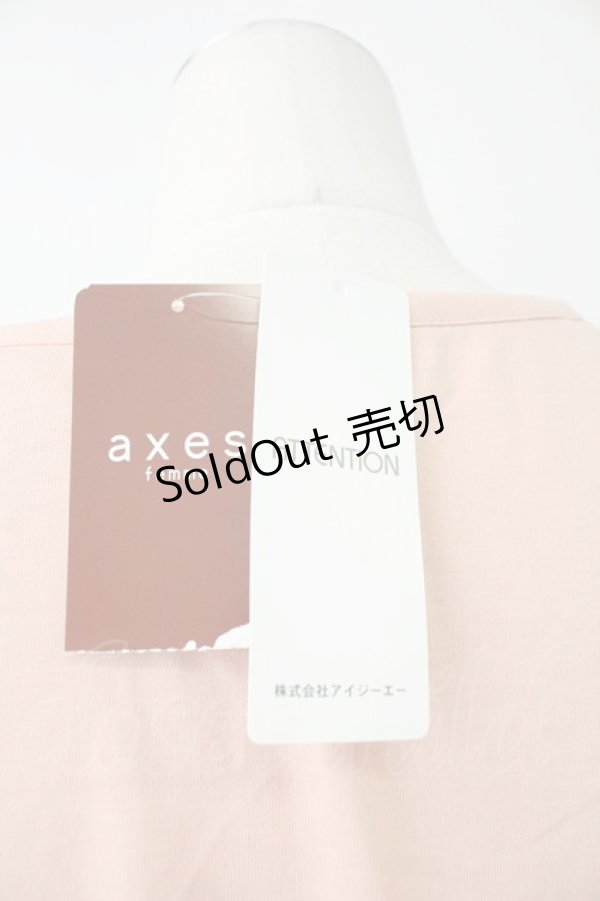画像5: axes femme / コットンレースインナープルオーバー M アワピンク T-26-02-07-003-AX-TO-SA-ZT582 (5)