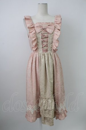 画像: axes femme kawaii / ロココジャンパースカート M ピンク T-26-02-07-008-AX-OP-SA-ZT