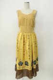 画像1: axes femme / ベルワンピース  イエロー T-26-02-08-006-AX-BL-SA-ZT (1)