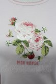 画像3: PINK HOUSE / オールドローズ刺繍カットソー  ピンク T-26-02-08-013-LO-TO-SA-ZT (3)