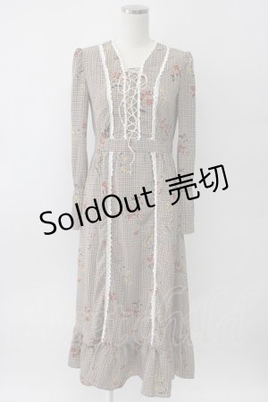 画像: MILK / ラ・フィーユドレス  ブラウン T-26-02-08-020-ML-OP-SA-ZT583