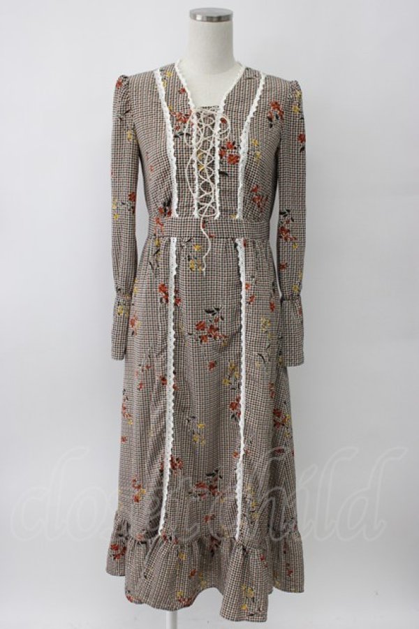 画像1: MILK / ラ・フィーユドレス  ブラウン T-26-02-08-020-ML-OP-SA-ZT (1)