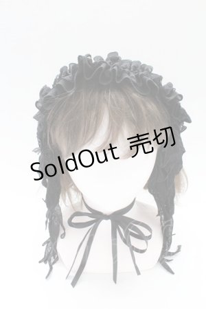 画像: MR / エンジェルウイングヘッドドレス  黒 T-26-02-10-019-GO-AC-SA-ZT575