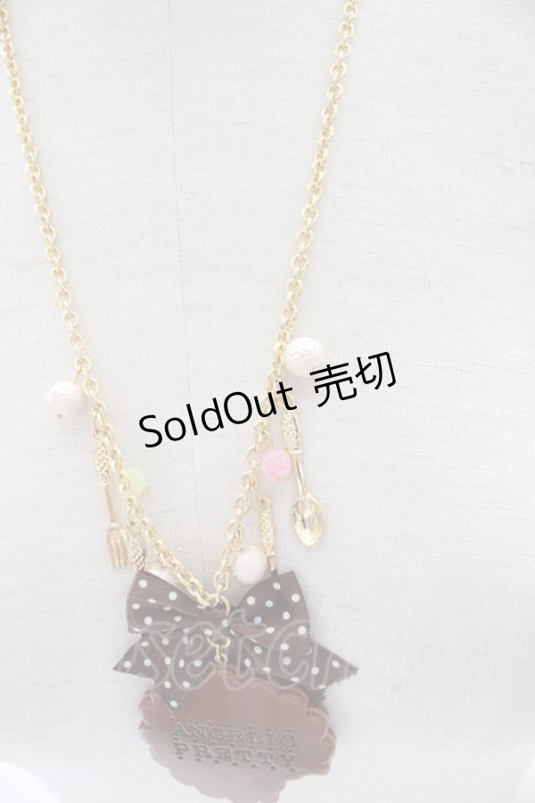 画像3: Angelic Pretty / Sweet Creamビスケットネックレス  ブラウン T-26-02-10-022-AP-AC-SA-ZT (3)