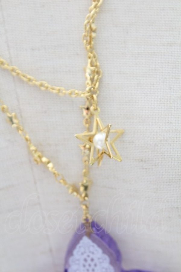 画像5: Angelic Pretty / Cecilia Crossネックレス（ラベンダー）  ラベンダー T-26-02-10-023-AP-AC-SA-ZT (5)