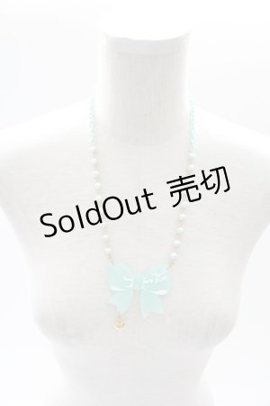 画像: Angelic Pretty / キャンディリボンネックレス  ミント T-26-02-10-024-AP-AC-SA-ZT