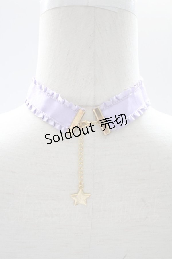 画像2: Angelic Pretty / Horrorコフィンチョーカー  パープル T-26-02-10-025-AP-AC-SA-ZT (2)