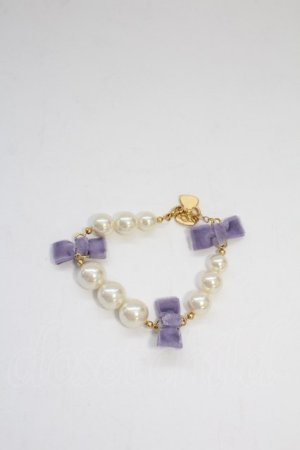 画像: Angelic Pretty / Cinema Dollブレスレット  ラベンダー T-26-02-10-026-AP-AC-SA-ZT