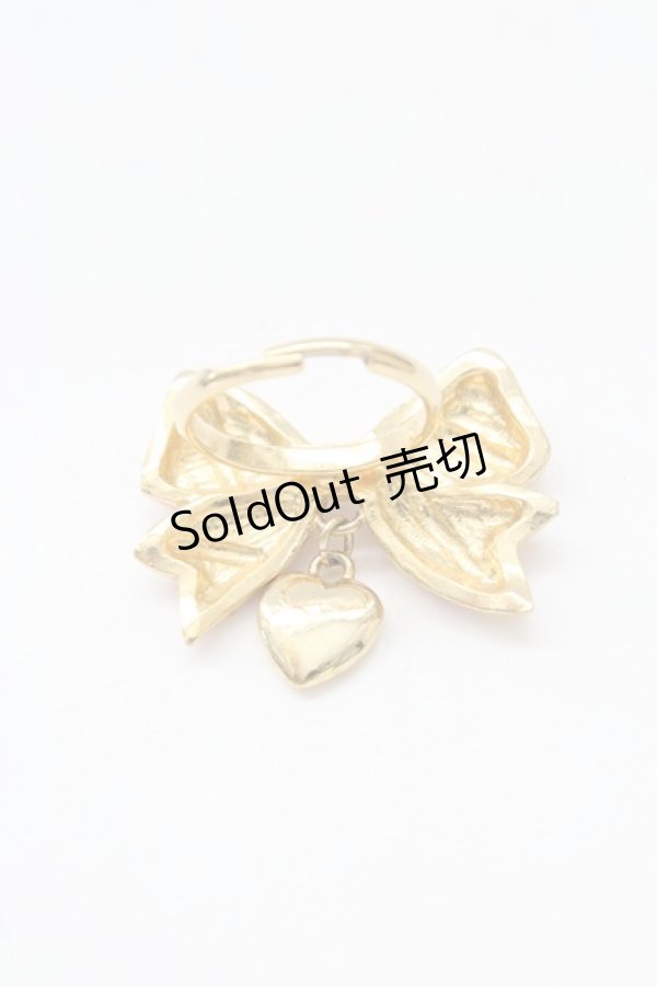 画像3: Angelic Pretty / Sweetストライプリボンリング  ピンク T-26-02-10-029-AP-AC-SA-ZT575F005 (3)