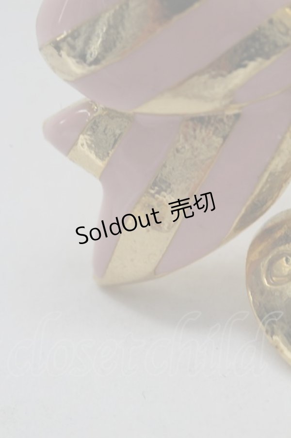 画像6: Angelic Pretty / Sweetストライプリボンリング  ピンク T-26-02-10-029-AP-AC-SA-ZT575F005 (6)