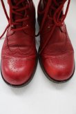 画像6: PINK HOUSE / 編み上げブーツ L レッド T-26-02-10-036-LO-SH-SA-ZT (6)