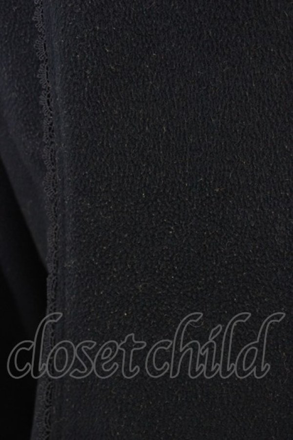 画像3: axes femme / レースカラーショートコート  ネイビー T-26-02-10-004-AX-CO-IG-ZT (3)