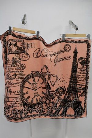 画像: axes femme / ブランケット  ピンク T-26-02-10-038-AX-ZA-IG-ZT