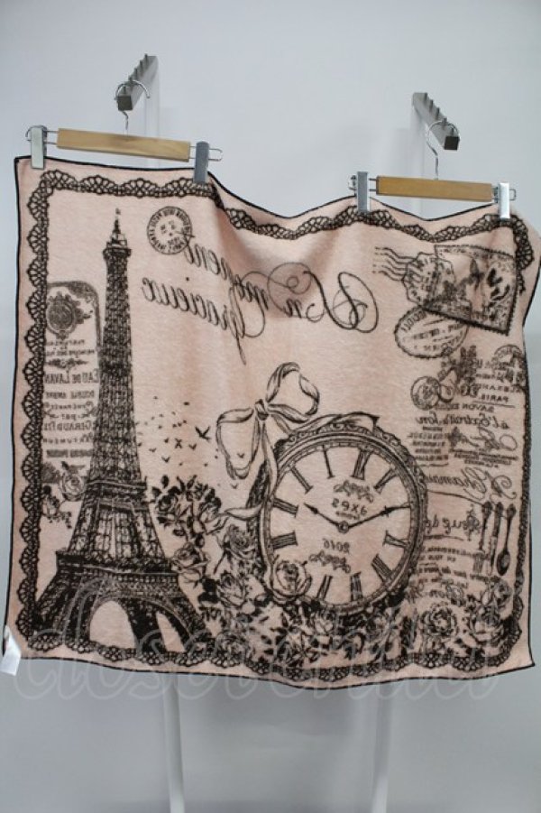 画像3: axes femme / ブランケット  ピンク T-26-02-10-038-AX-ZA-IG-ZT (3)