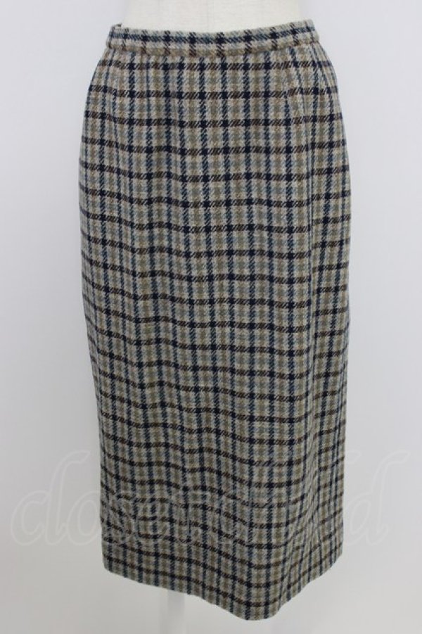 画像5: KANEKO ISAO / ぽんぽん使いチェックセットアップ  ブルー系 T-26-02-10-001-EL-TO-OW-ZT (5)