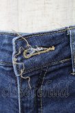 画像6: axes femme / 薔薇×鍵刺繍デニムパギンス S インディゴ T-26-02-10-008-AX-PA-IG-ZT (6)