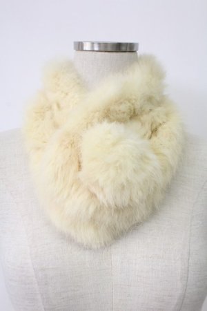 画像: axes femme / ファーティペット  生成り T-26-02-10-011-AX-ZA-IG-ZT