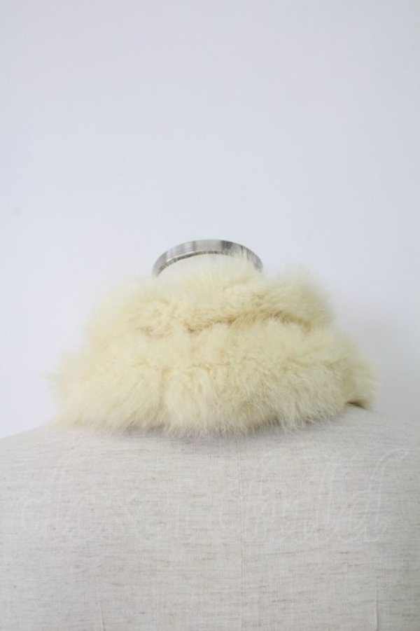 画像2: axes femme / ファーティペット  生成り T-26-02-10-011-AX-ZA-IG-ZT (2)