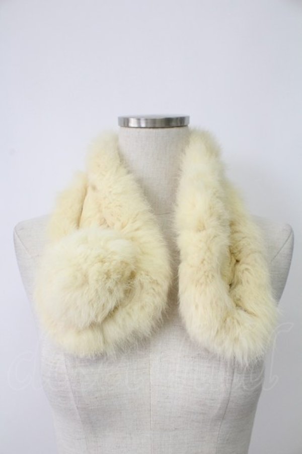 画像3: axes femme / ファーティペット  生成り T-26-02-10-011-AX-ZA-IG-ZT (3)