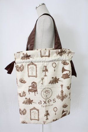 画像: axes femme / 2017福袋バッグ  アイボリー T-26-02-10-013-AX-BG-IG-ZT